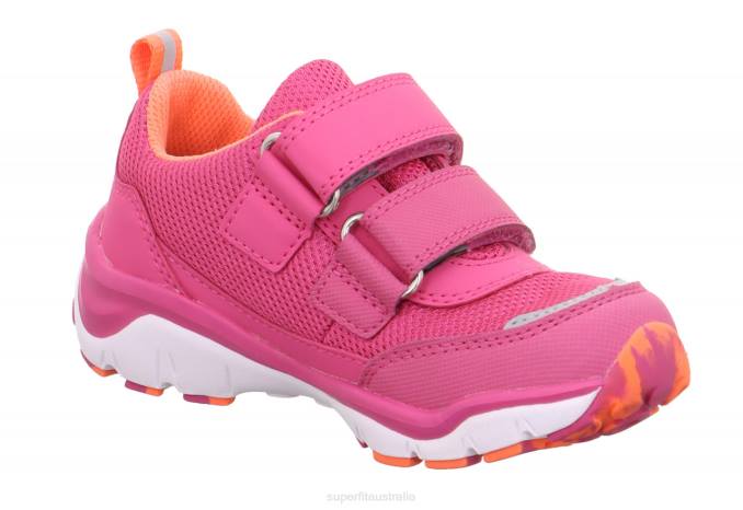 Superfit Pink/Orange Toddlers SPORT5 - Sneakers low with Velcro Fastener Z6Z8828