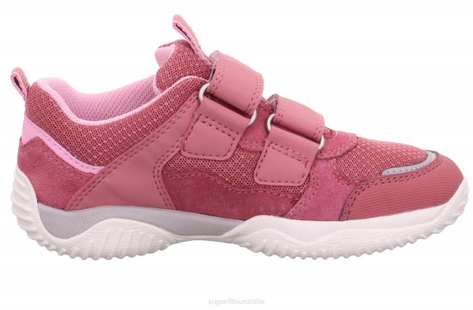 Superfit Pink Toddlers STORM - Sneakers low with Velcro Fastener Z6Z8802