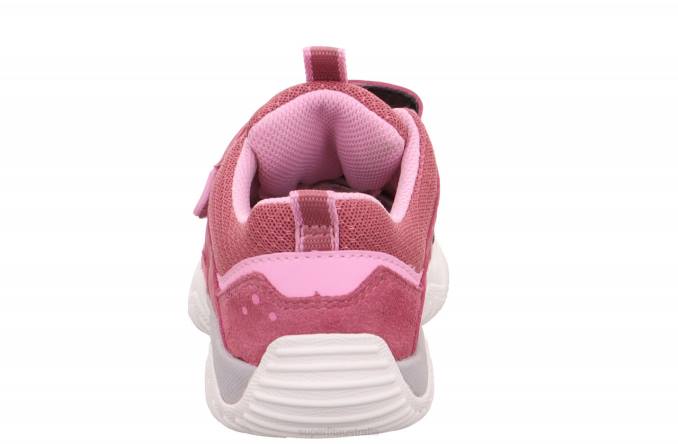 Superfit Pink Toddlers STORM - Sneakers low with Velcro Fastener Z6Z8802