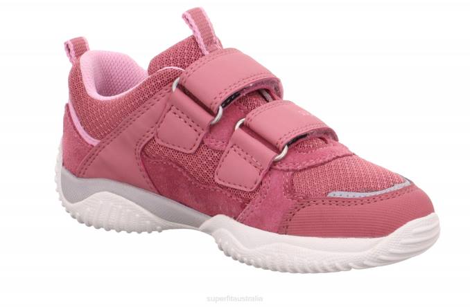 Superfit Pink Toddlers STORM - Sneakers low with Velcro Fastener Z6Z8802