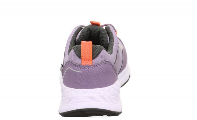 Superfit Purple/Orange Toddlers FREE RIDE - Sneakers low with Quick release fastener Z6Z8898