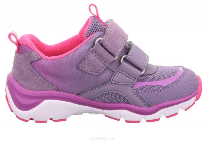 Superfit Purple/Pink Toddlers SPORT5 - Sneakers low with Velcro Fastener Z6Z8783