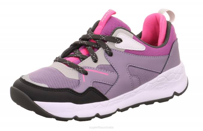 Superfit Purple Toddlers FREE RIDE - Sneakers low with Lacing Z6Z8892