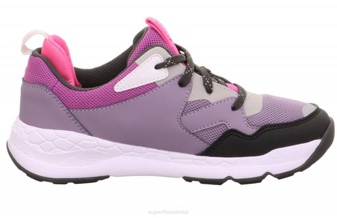 Superfit Purple Toddlers FREE RIDE - Sneakers low with Lacing Z6Z8892