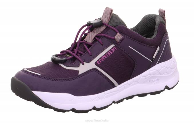 Superfit Purple Toddlers FREE RIDE - Sneakers low with Quick release fastener Z6Z8906