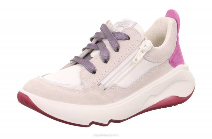 Superfit White Toddlers MELODY - Sneakers low with Zip Z6Z8829