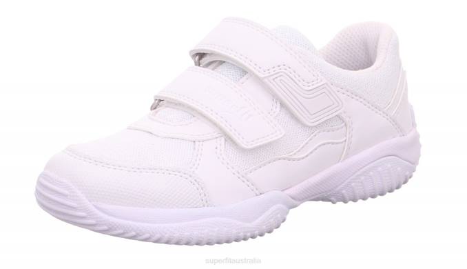 Superfit White Toddlers STORM - Sneakers low with Velcro Fastener Z6Z8811