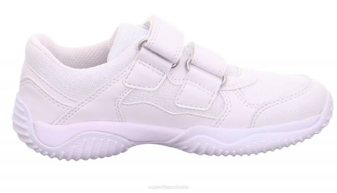 Superfit White Toddlers STORM - Sneakers low with Velcro Fastener Z6Z8811