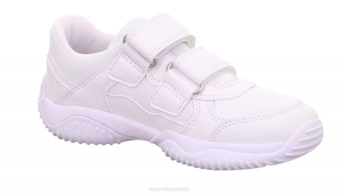 Superfit White Toddlers STORM - Sneakers low with Velcro Fastener Z6Z8811