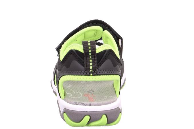 Superfit Black/Yellow Toddlers MIKE 3.0 - Sandal with Velcro Fastener Z6Z8658