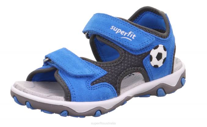 Superfit Blue/Grey Toddlers MIKE 3.0 - Sandal with Velcro Fastener Z6Z8641