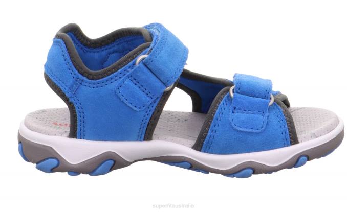 Superfit Blue/Grey Toddlers MIKE 3.0 - Sandal with Velcro Fastener Z6Z8641