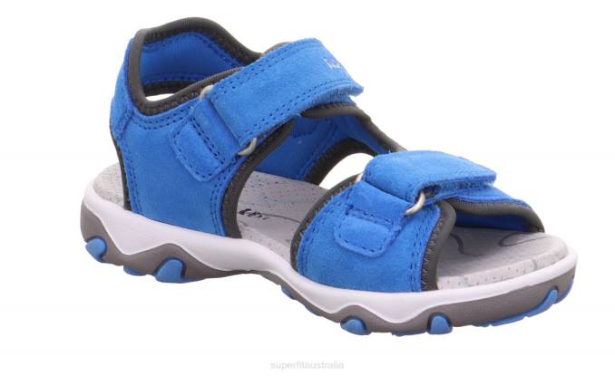 Superfit Blue/Grey Toddlers MIKE 3.0 - Sandal with Velcro Fastener Z6Z8641