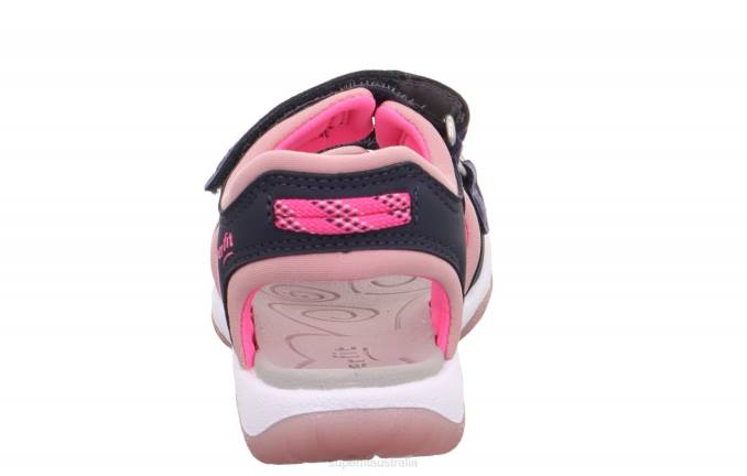 Superfit Blue/Pink Toddlers SUNNY - Sandal with Velcro Fastener Z6Z8657