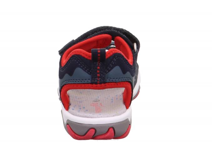 Superfit Blue/Red Toddlers MIKE 3.0 - Sandal with Velcro Fastener Z6Z8633