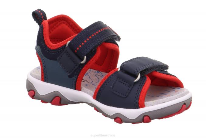 Superfit Blue/Red Toddlers MIKE 3.0 - Sandal with Velcro Fastener Z6Z8633