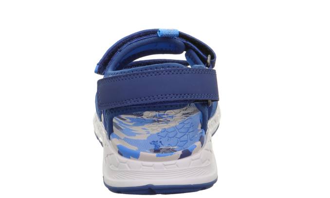 Superfit Blue Toddlers CRISS CROSS - Sandal with Velcro Fastener Z6Z8627