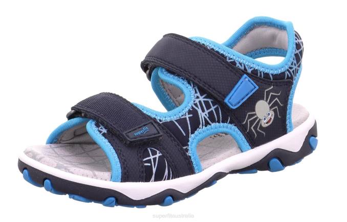 Superfit Blue Toddlers MIKE 3.0 - Sandal with Velcro Fastener Z6Z8639