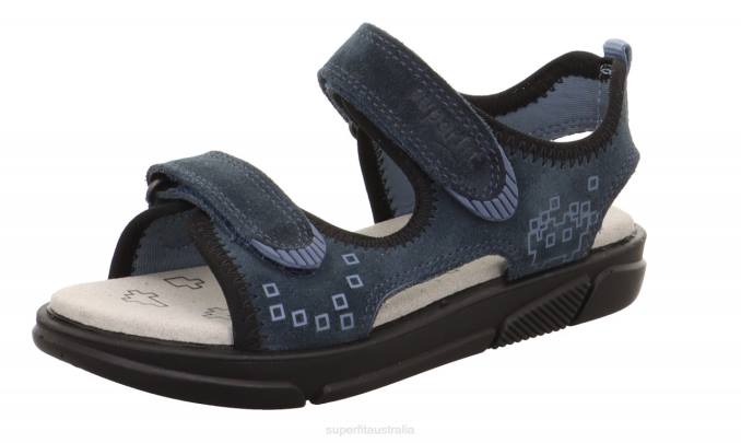 Superfit Blue Toddlers PIXIE - Sandal with Velcro Fastener Z6Z8611