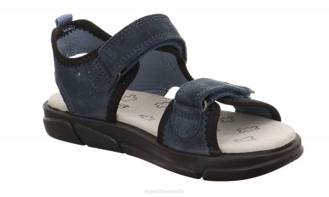 Superfit Blue Toddlers PIXIE - Sandal with Velcro Fastener Z6Z8611