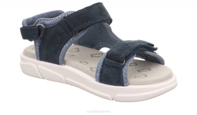 Superfit Blue Toddlers PIXIE - Sandal with Velcro Fastener Z6Z8629