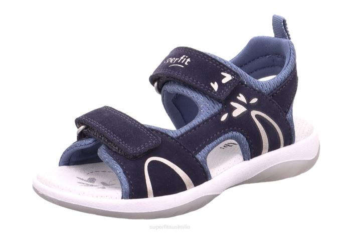 Superfit Blue Toddlers SUNNY - Sandal with Velcro Fastener Z6Z8614