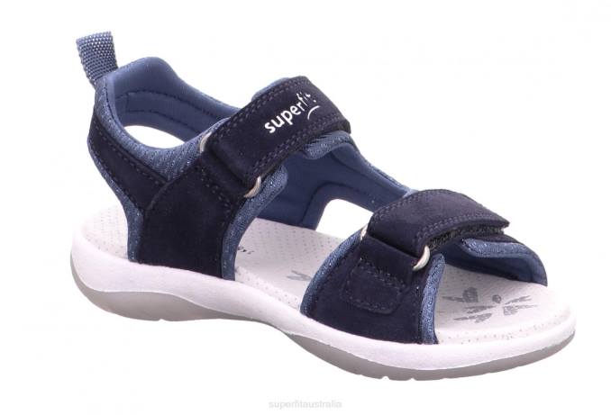 Superfit Blue Toddlers SUNNY - Sandal with Velcro Fastener Z6Z8614