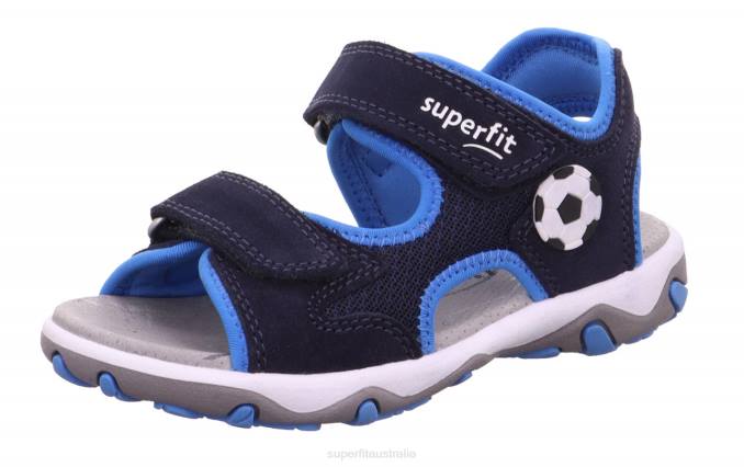 Superfit Blue/Turquoise Toddlers MIKE 3.0 - Sandal with Velcro Fastener Z6Z8628