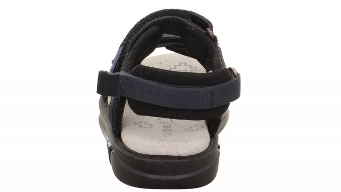 Superfit Grey/Black Toddlers PIXIE - Sandal with Velcro Fastener Z6Z8646