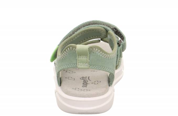 Superfit Light Green Toddlers PIXIE - Sandal with Velcro Fastener Z6Z8649