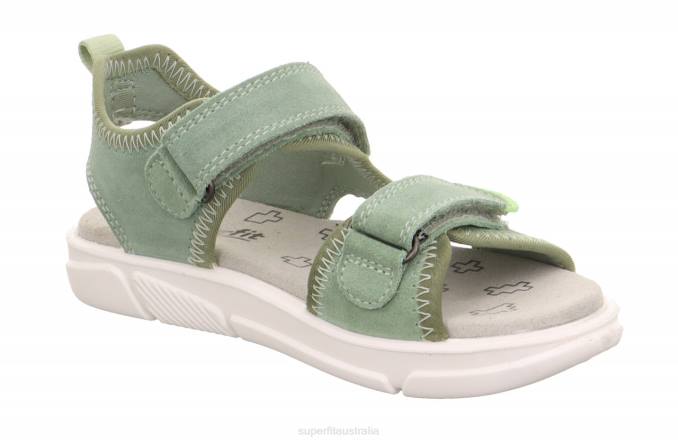 Superfit Light Green Toddlers PIXIE - Sandal with Velcro Fastener Z6Z8649