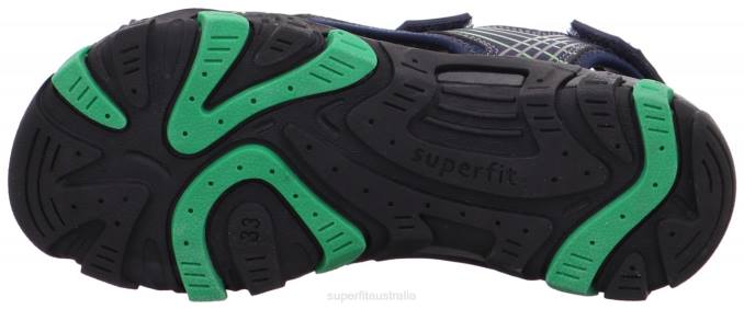 Superfit Ocean/Combi Toddlers HENRY - Sandal with Velcro Fastener Z6Z8684