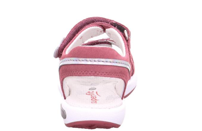 Superfit Pink/Silver Toddlers EMILY - Sandal with Velcro Fastener Z6Z8616