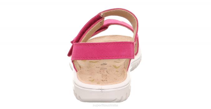 Superfit Pink Toddlers SPARKLE - Sandal with Velcro Fastener Z6Z8654