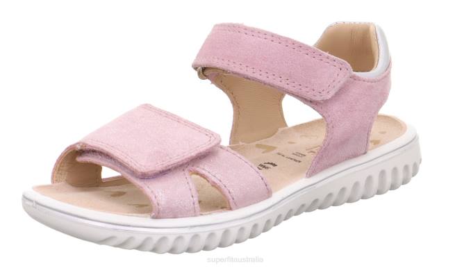 Superfit Pink Toddlers SPARKLE - Sandal with Velcro Fastener Z6Z8686