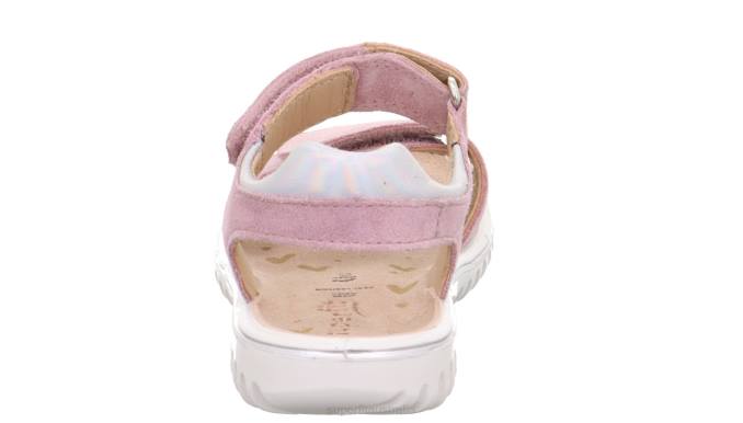 Superfit Pink Toddlers SPARKLE - Sandal with Velcro Fastener Z6Z8686