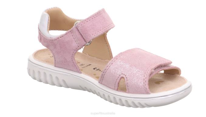 Superfit Pink Toddlers SPARKLE - Sandal with Velcro Fastener Z6Z8686