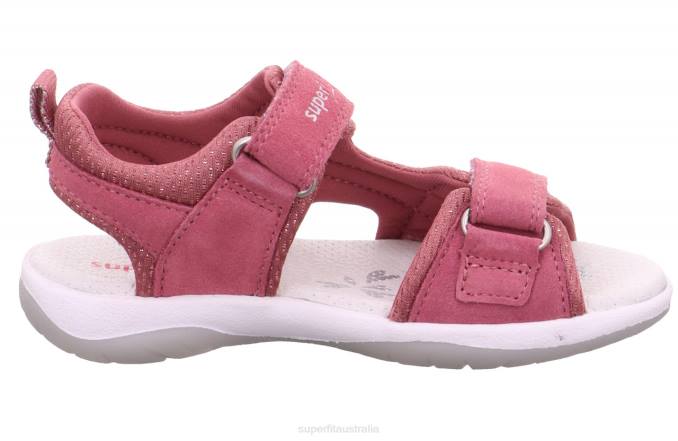 Superfit Pink Toddlers SUNNY - Sandal with Velcro Fastener Z6Z8677