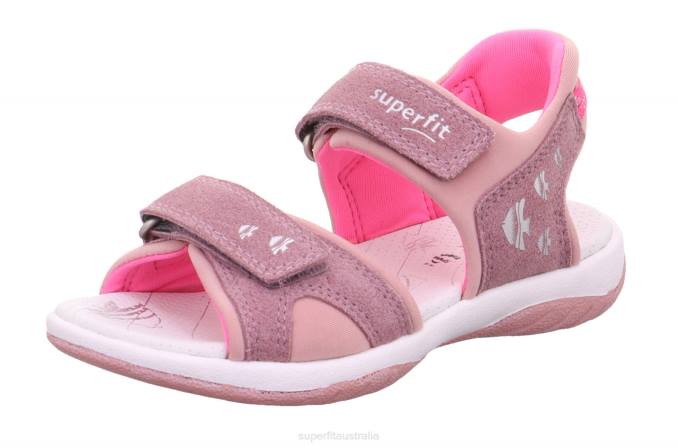 Superfit Purple/Pink Toddlers SUNNY - Sandal with Velcro Fastener Z6Z8610