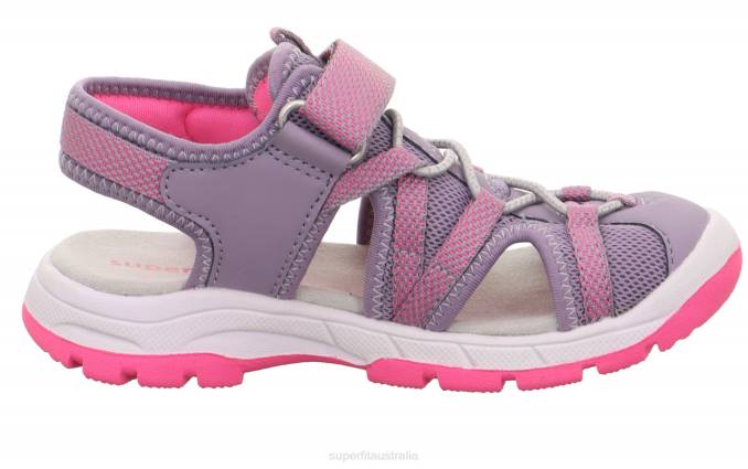 Superfit Purple/Pink Toddlers TORNADO LIGHT - Sandal with Velcro Fastener Z6Z8637