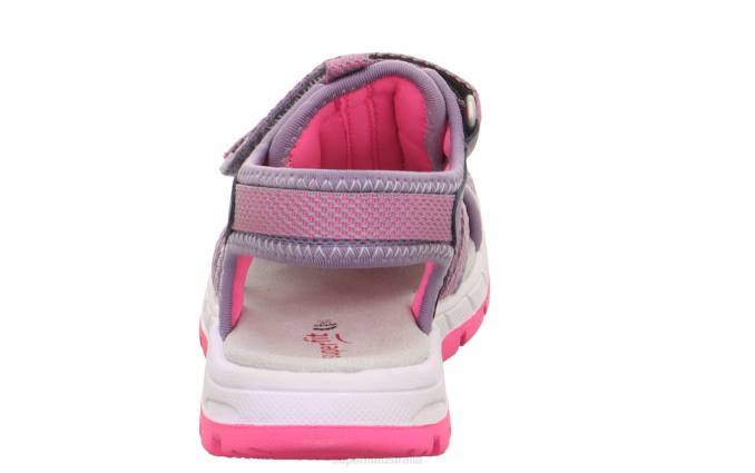 Superfit Purple/Pink Toddlers TORNADO LIGHT - Sandal with Velcro Fastener Z6Z8637