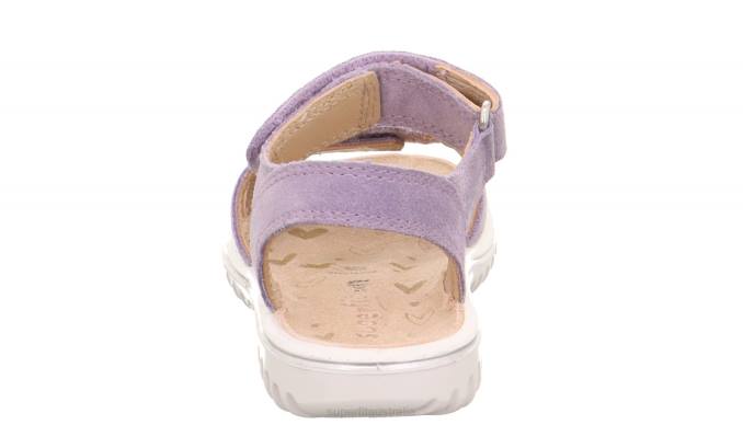 Superfit Purple Toddlers SPARKLE - Sandal with Velcro Fastener Z6Z8618