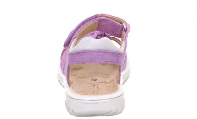 Superfit Purple Toddlers SPARKLE - Sandal with Velcro Fastener Z6Z8632