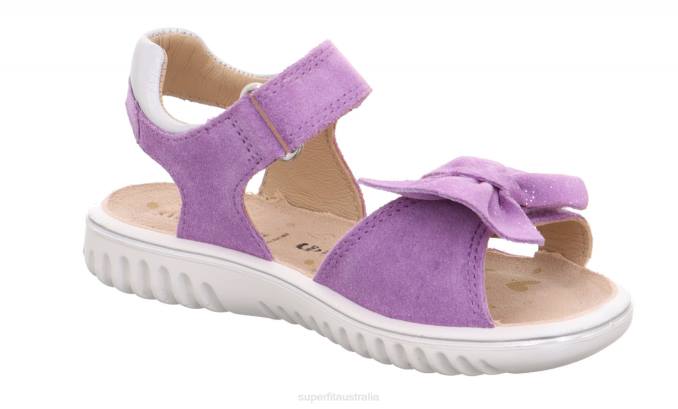 Superfit Purple Toddlers SPARKLE - Sandal with Velcro Fastener Z6Z8632