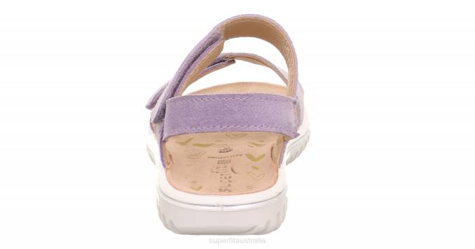 Superfit Purple Toddlers SPARKLE - Sandal with Velcro Fastener Z6Z8645