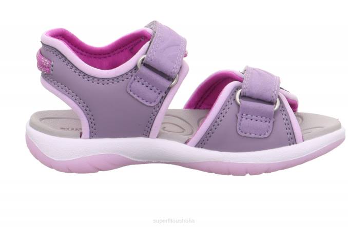 Superfit Purple Toddlers SUNNY - Sandal with Velcro Fastener Z6Z8622