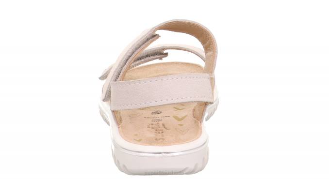 Superfit White Toddlers SPARKLE - Sandal with Velcro Fastener Z6Z8656