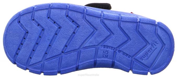 Superfit Blue Toddlers BOBBY - Slipper with Velcro Fastener Z6Z8560