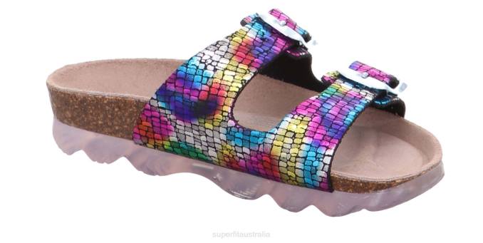 Superfit Multi Colour Toddlers JELLIES - Slipper with Buckle Z6Z8594