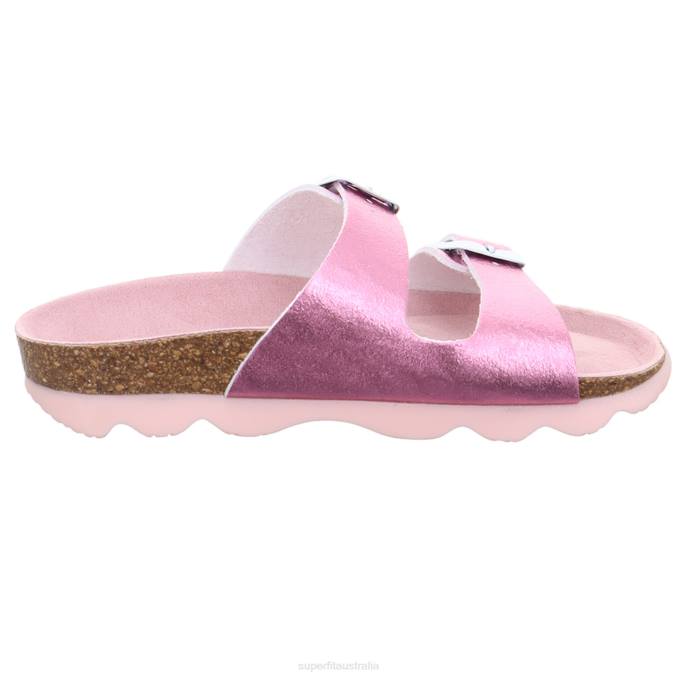 Superfit Pink Toddlers JELLIES - Slipper with Buckle Z6Z8590